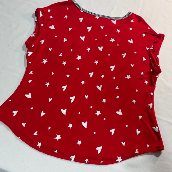 NOBO Red Heart Sleeveless Women's Top XL - Picture 12 of 14